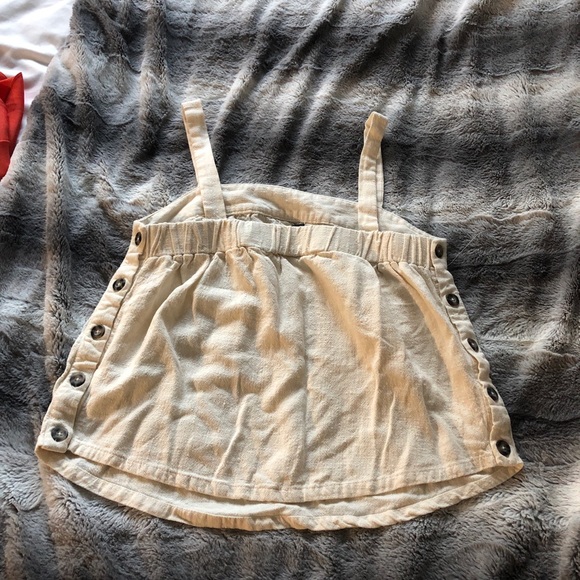 Universal Threads Thick Strap Tank with buttons - Picture 5 of 5